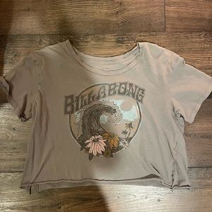 Billabong Girls Cropped Tee